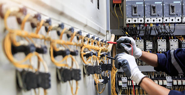 Professional Electrician technician working in Mequon, WI